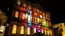 Building Projection Ireland - Dublin Simon Community